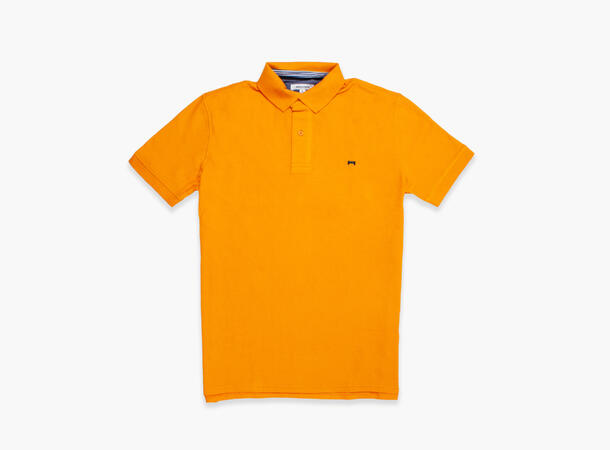 MONTECRISTO Men`s Pique T-shirts 34 Orange S 